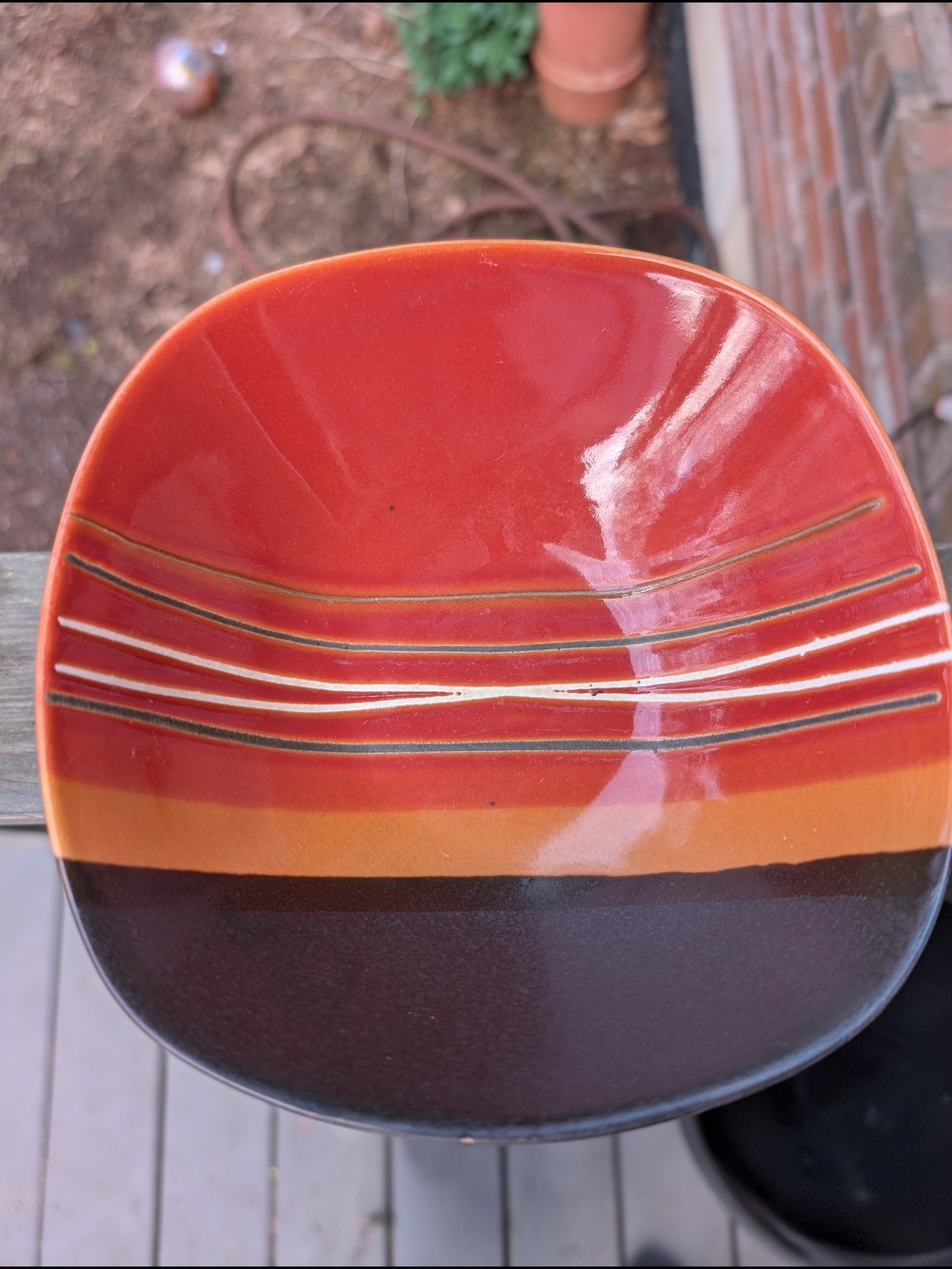 Home Treads Bazaar Red Bowls (Set Of 4)